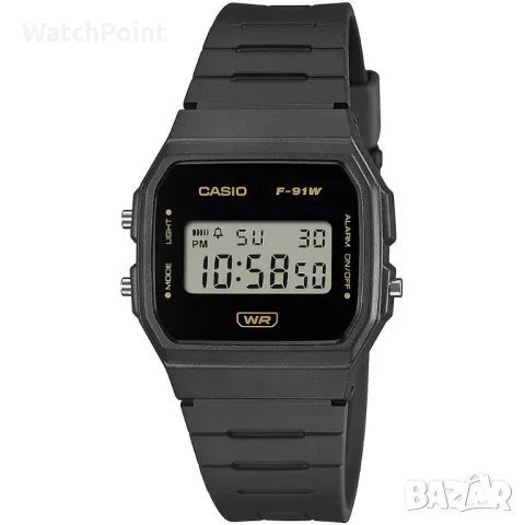 Дигитален часовник Casio - F-91WB-8AEF, снимка 1 - Мъжки - 48930834