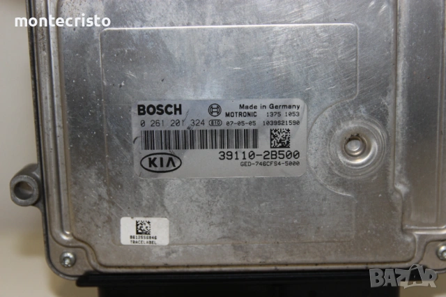 Моторен компютър Kia Ceed (2006-2012г.) 0261201324 / 39110-2B500 / 0 261 201 324 / 391102B500, снимка 2 - Части - 54153908