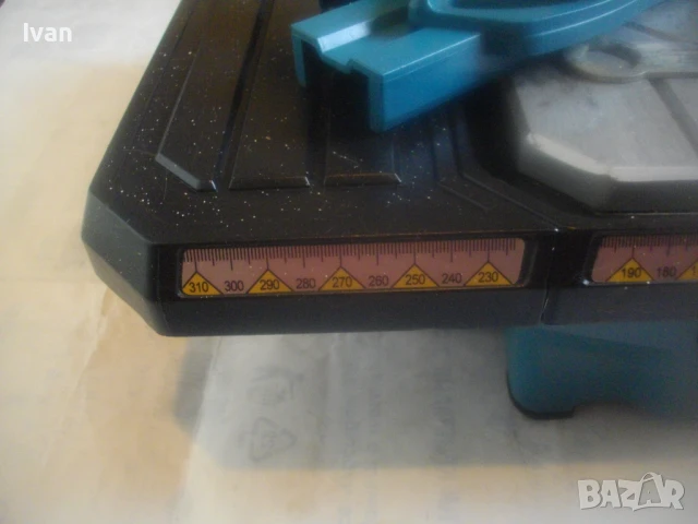 750 вата ф180мм английска оригинална ел. машина рязане плочки плочи камък облицовки ERBAUER отлична, снимка 3 - Други инструменти - 51252820