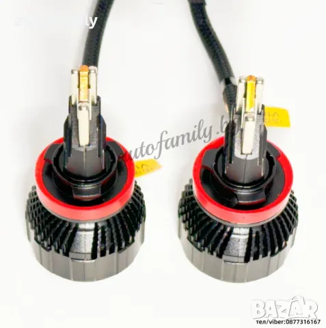 H11 Canbus LED, 6000k,240W, яркост 20000Lm, 12V, снимка 3 - Аксесоари и консумативи - 49538794