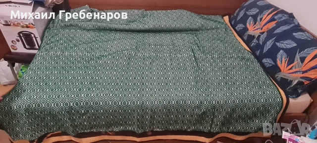 Продавам Вълнено ръчно плетени одеала( различни цветове, 160× 220 см), снимка 5 - Олекотени завивки и одеяла - 53686339
