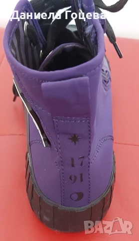 Кецове Wednesday, Zara, лилави, номер 37, снимка 4 - Кецове - 51064257