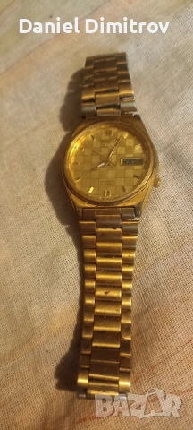 позлатен луксозен Сейко 5