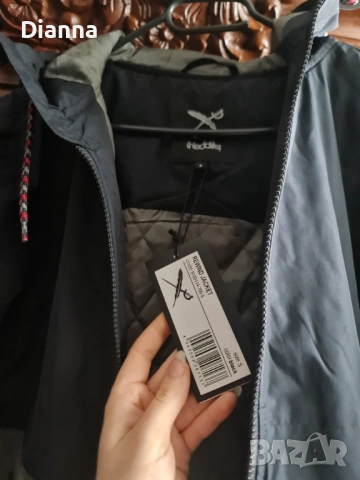 Чисто ново мъжко преходно яке за дъжд IRIEDAILY, двуцветно; размер S, снимка 2 - Якета - 53599129