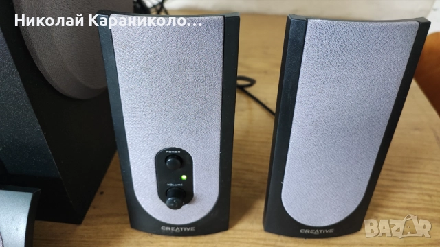 Продавам домашно кино CREATIVE 5,1, снимка 2 - Ресийвъри, усилватели, смесителни пултове - 51799062