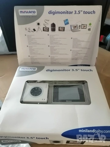 Видео бебефон Miniland 3.5" touch