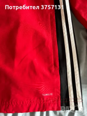 Шушляково горнище Adidas climalite, снимка 3 - Суичъри - 47773521