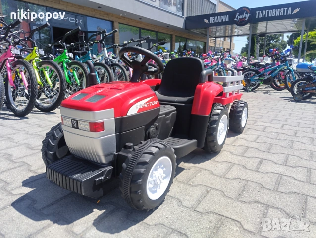 NEBRASKA акумулаторен трактор с ремарке DALLAS червен, снимка 12 - Други - 53849243