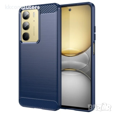 Realme 14x / Realme C75 Удароустойчив Carbon Fiber Калъф и Протектор, снимка 3 - Калъфи, кейсове - 50767167