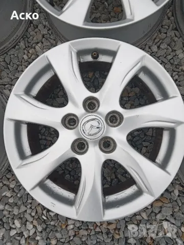 5x114.3..16 цола 6.5j ET50 оригинални Mazda , снимка 4 - Гуми и джанти - 48820256