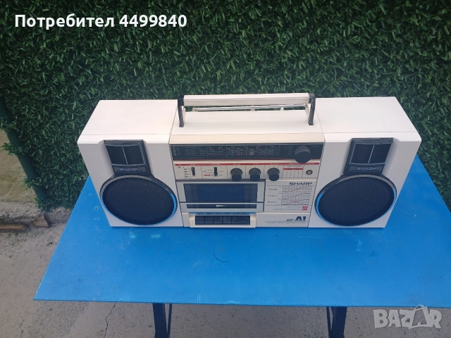 ПРОДАВАМ КАСЕТОФОН ( SHARP GF-A1 JAPAN), снимка 2 - Радиокасетофони, транзистори - 52893281