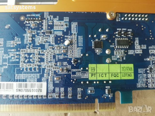 Видео карта NVidia GeForce Gigabyte NX7100 GS 256MB GDDR2 64bit PCI-E, снимка 10 - Видеокарти - 45146203