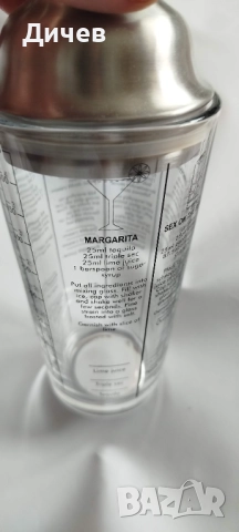 Нов шейкър за шотове и коктейли от стъкло с рецепти, снимка 3 - Други - 52688149