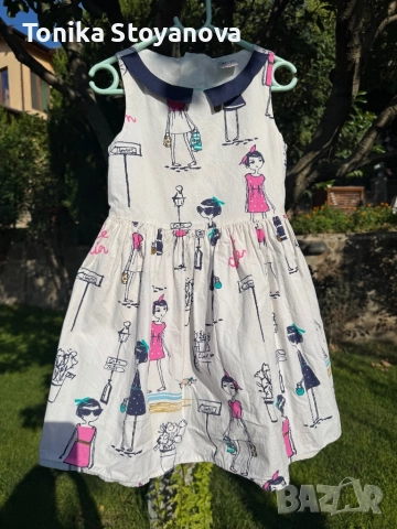 Рокля Next 4-5 (110) размер, снимка 3 - Детски рокли и поли - 51728681