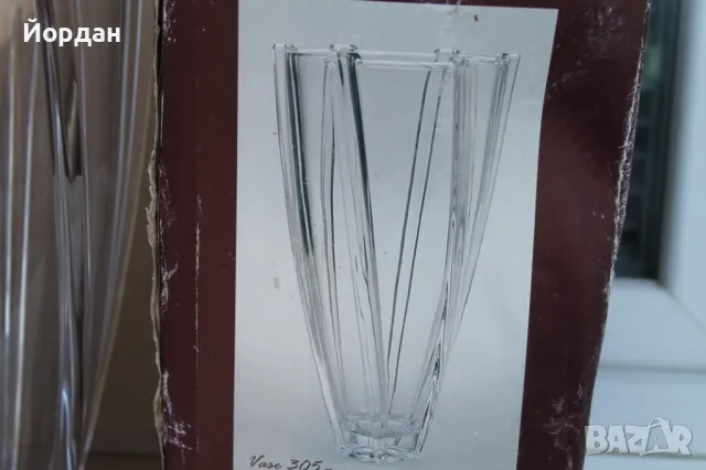 Стара ваза ''Bohemia'', снимка 3 - Колекции - 49961301