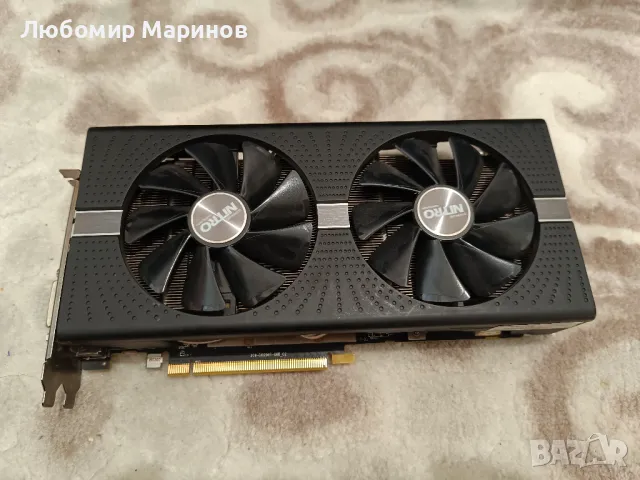 Видео карта Sapphire NITRO AMD Radeon RX580 4GB GDDR5, снимка 9 - Видеокарти - 47221966