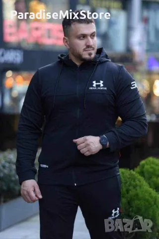 Мъжки МАКСИ екипи Полиамид Бродирано лого Л, ХЛ, ХХЛ, 3ХЛ, 4ХЛ, 5ХЛ Under Armour Реплика , снимка 4 - Спортни дрехи, екипи - 47016410