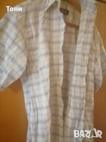 Нова Мъжка Риза Каре с Яка М