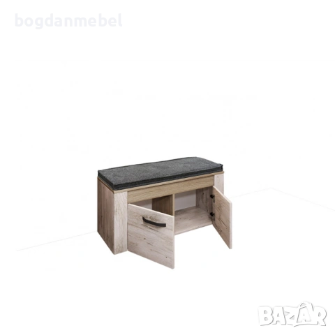 Шкаф за обувки Mod 4072, Дъб пиемона/Сонома арвен , снимка 2 - Шкафове - 53171860