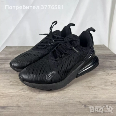  Маратонки Nike Air Max 270 Triple Black , снимка 3 - Маратонки - 53934654