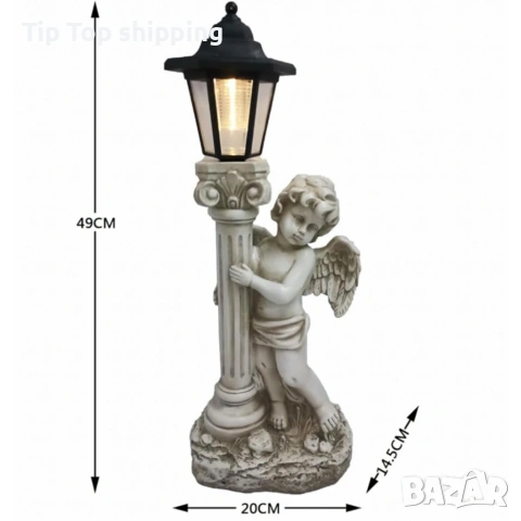 Соларна лампа Ангел , снимка 5 - Соларни лампи - 53765974