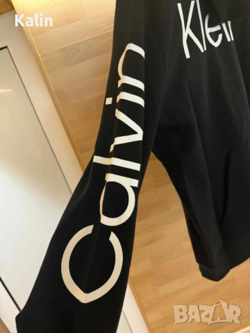 Calvin Klein Jeans Hoodie, снимка 2 - Спортни дрехи, екипи - 53668455