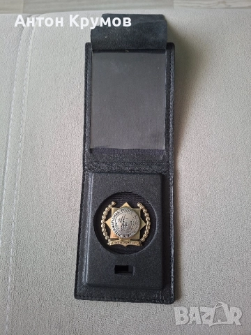 Кожен калъф с метален знак на IPA , снимка 2 - Колекции - 51479408