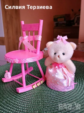 Подаръчен комплект за новородено бебе момиче ръчна изработка , снимка 3 - Други - 49795517