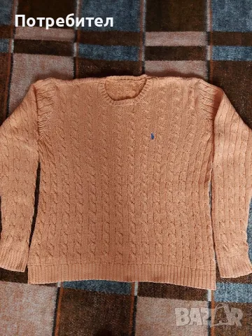 Дамски памучен пуловер М-L, снимка 1