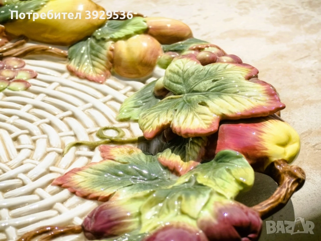 Великолепно плато от колекцията "Country Gourmet" на Fitz and Floyd, снимка 12 - Декорация за дома - 52091702