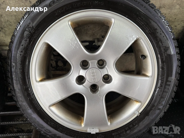 Джанти с подарък гуми за Ауди, Фолксваген, Сеат 5х100 R16, снимка 3 - Гуми и джанти - 53653859
