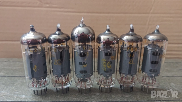 Радиолампи RFT, TESLA ECH81. , снимка 2 - Ресийвъри, усилватели, смесителни пултове - 52953709