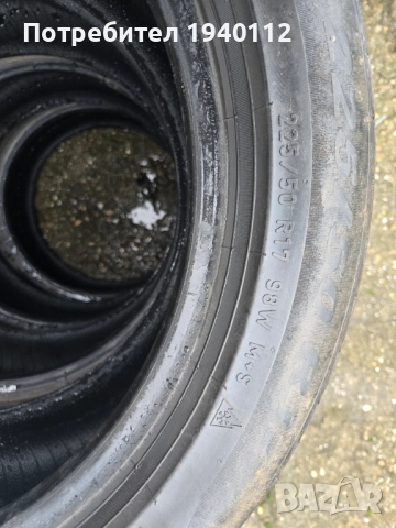 Гуми 225х50 R17 все сезонни , снимка 2 - Гуми и джанти - 52594938