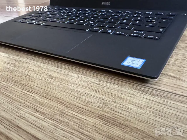 Dell XPS 13`Core i5-7200U/8GB DDR4/256GB Nvme/Full HD IPS/Wi-Fi Killer AC/Подсветка, снимка 2 - Лаптопи за работа - 47175806