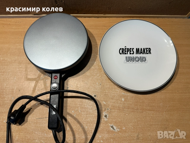 чисто нов уред за палачинки, снимка 3 - Гофретници - 52321779