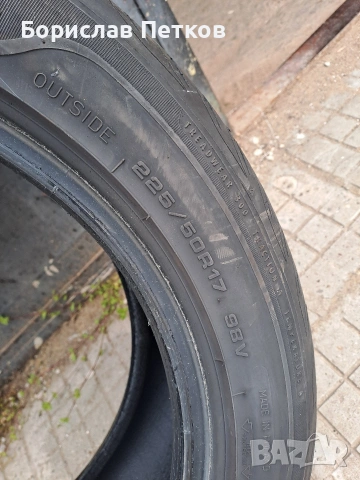 Летни гуми 225/50/17, снимка 3 - Гуми и джанти - 54178612