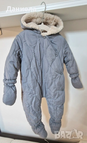 Бебешки космонавт Zara, размер 80, 9-12 месеца, снимка 4 - Бебешки ескимоси - 53049769