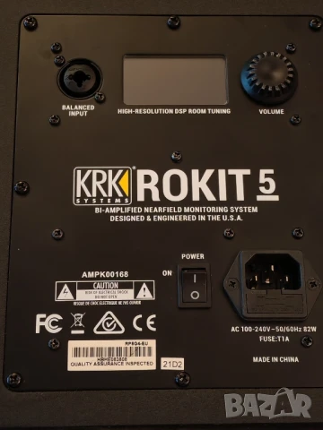 KRK ROKIT 5 G 4 активен студиен монитор,колона 2 броя. , снимка 10 - Ресийвъри, усилватели, смесителни пултове - 51157906