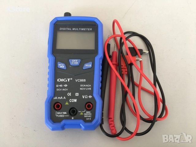 Автоматичен джобен цифров мултицет, снимка 5 - Друга електроника - 52588811