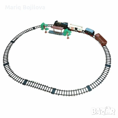 Винтидж класическа играчка влак – 17 части забавление за малки машинисти, снимка 1