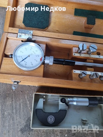 Вътромер микрометър , снимка 3 - Други машини и части - 50596955