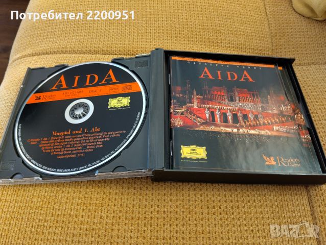 VERDI-AIDA, снимка 12 - CD дискове - 45211056
