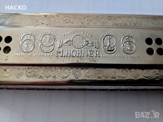 Хармоника M.HOHNER 1950 г. Made in Germany, снимка 2 - Антикварни и старинни предмети - 45567640