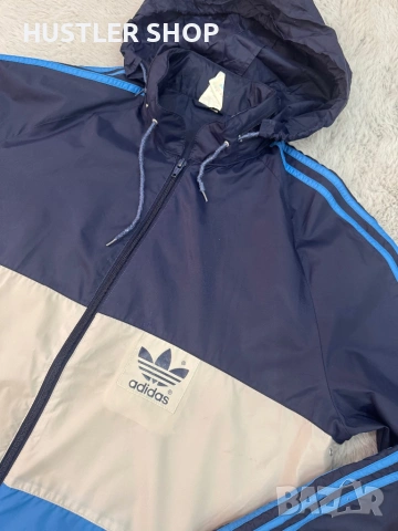 Мъжка ветровка ADIDAS VINTAGE. Размер L, снимка 2 - Спортни дрехи, екипи - 53981451