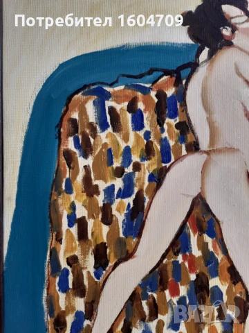 Картина Проф. Вихрони Попнеделев, снимка 2 - Картини - 50506355