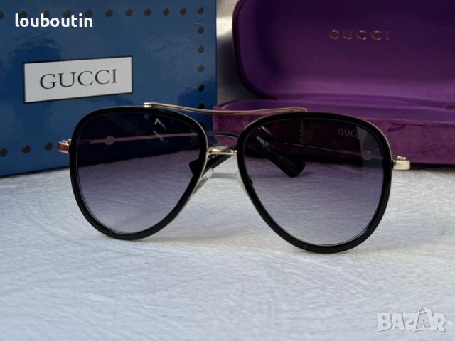 -45 % Gucci разпродажба дамски слънчеви очила авиатор ликвидация, снимка 6 - Слънчеви и диоптрични очила - 45200258