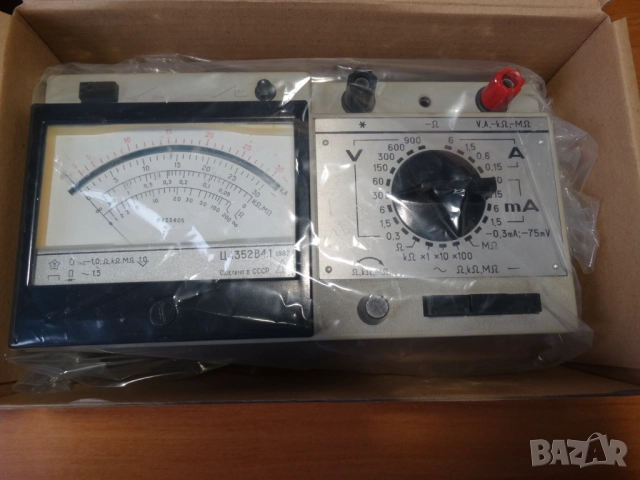 2 стари руски мултиметъра ..., снимка 3 - Друга електроника - 52304143