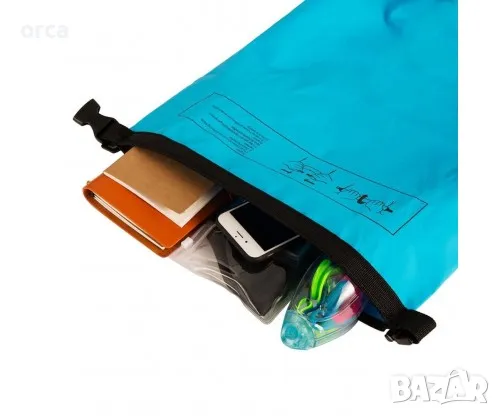 Водоустойчива чанта за каяк, лодка - Water Bag 20 л., снимка 2 - Такъми - 49159621