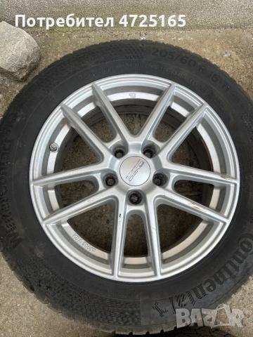 Джанти Anzo wheels и гуми Континентал, снимка 5 - Гуми и джанти - 54229791