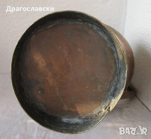 Голям и малък Стар метален съд, желязо, гюм с капак, снимка 16 - Антикварни и старинни предмети - 41964995